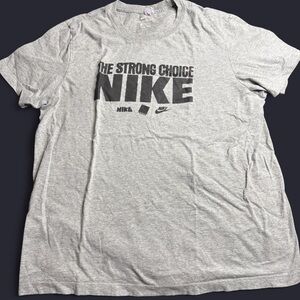 Nike Gray Men's T-Shirt
